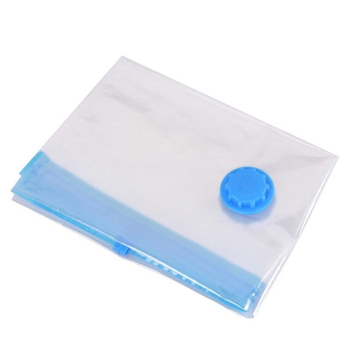 Vacuum Bag Storage Organizer Transparent Border